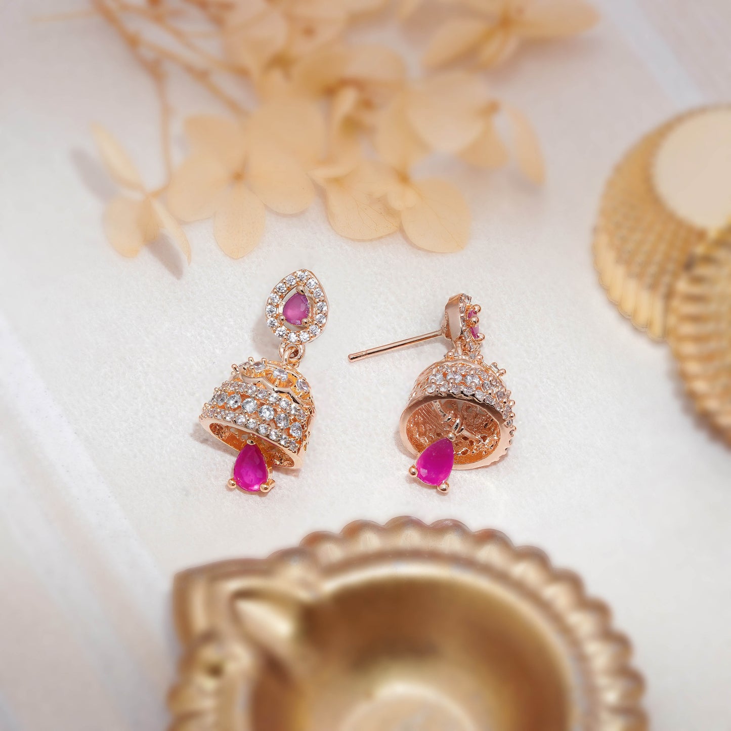 Meera Jhumki Earrings