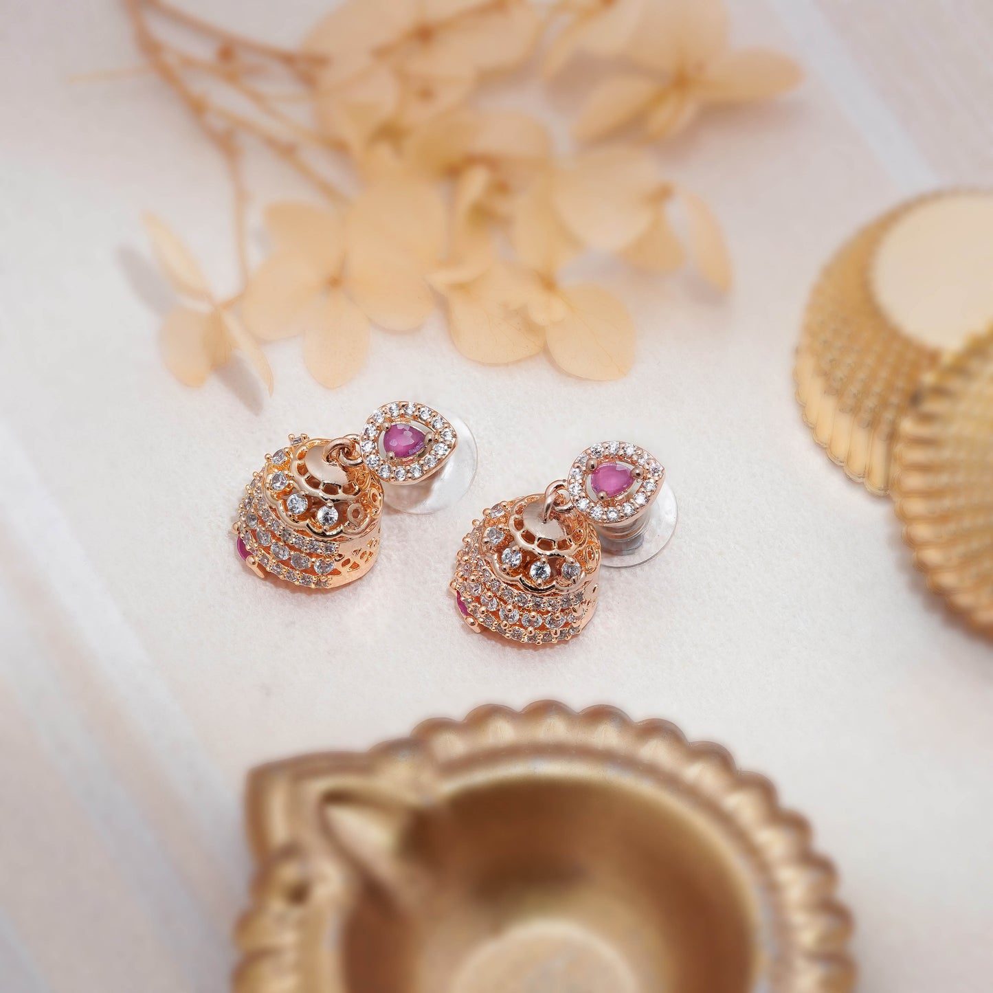 Meera Jhumki Earrings