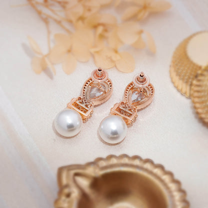 Shumi Pearl Drop Earrings