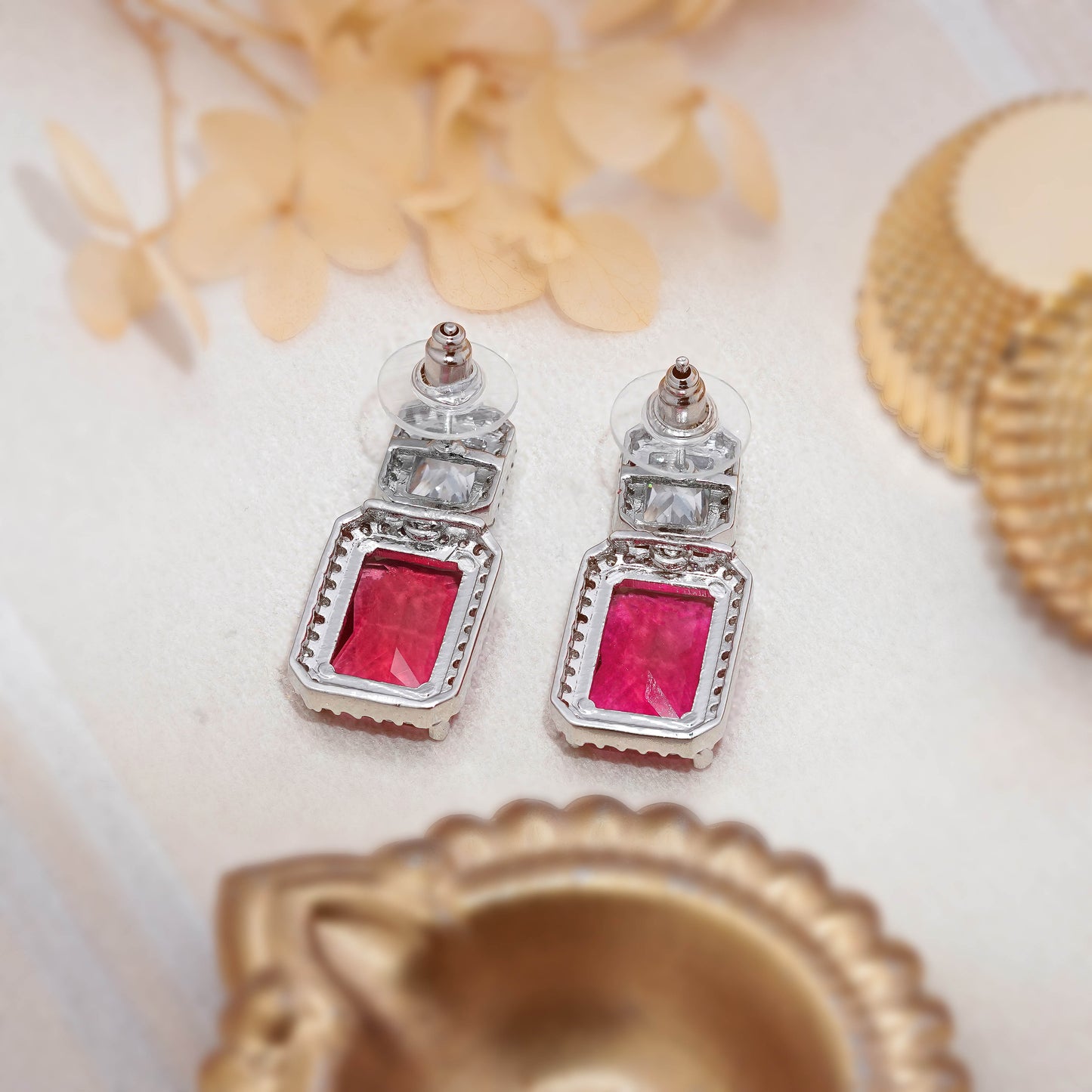 Ruby Earrings
