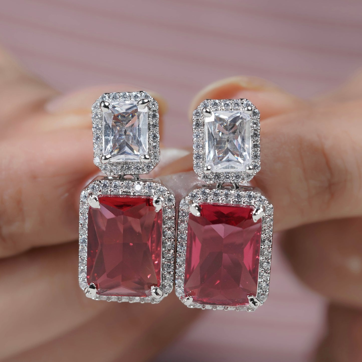 Ruby Earrings