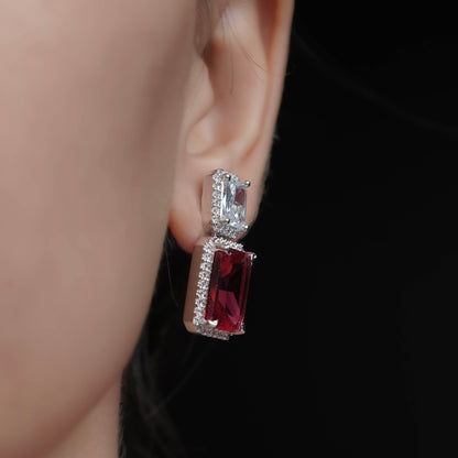 Ruby Earrings