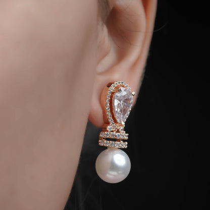Shumi Pearl Drop Earrings