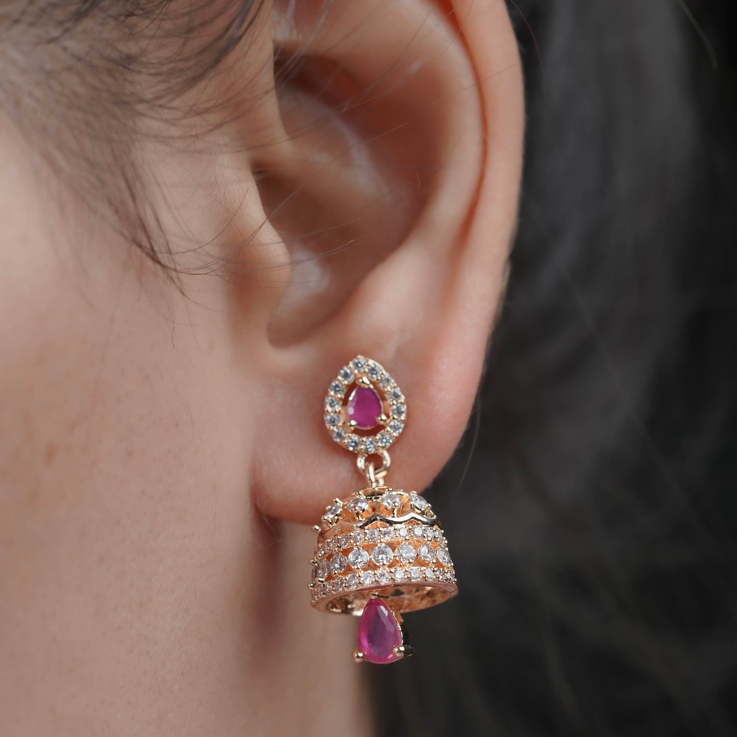 Meera Jhumki Earrings