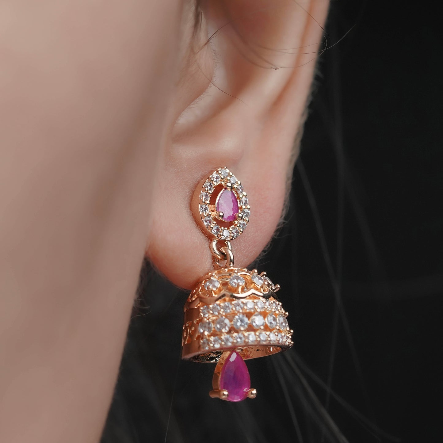 Meera Jhumki Earrings